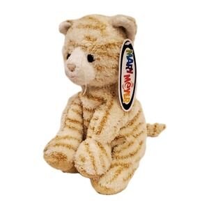 Mary Meyer Sweet‎ Rascals Orange Striped Tabby Cat Plush Carrie Floppy Bean Tags